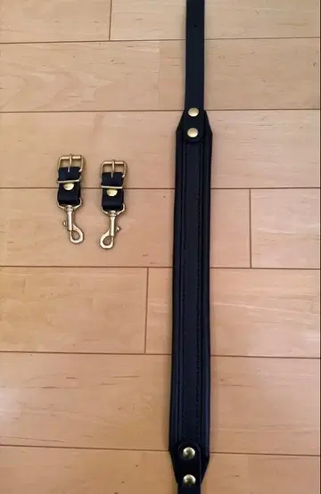 헤르츠 특주) 쿠션 부착 숄더 스트랩(KO-20-H) 블랙