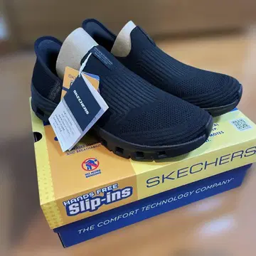 새상품 SKECHERS 스니커즈 25cm 블랙