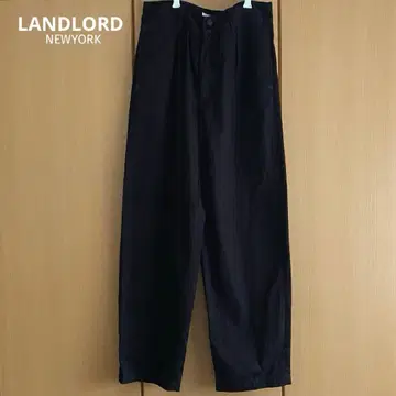 LANDLORD 랜드로드 미국제 팬츠 S 블랙