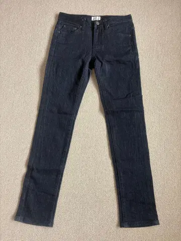 Re:Product 다크 블루 슬림 스트레이트 데님 S