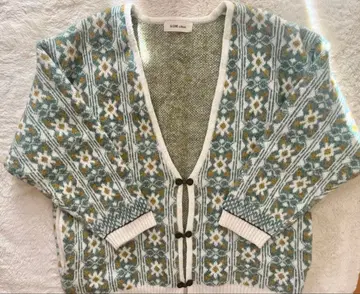 slobe citron. 니트 가디건