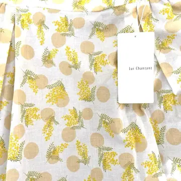 새상품 택 포함 Lui Chantant 꽃무늬 롱 스커트 플레어 보타니컬