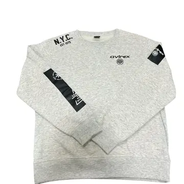 AVIREX 아비렉스 속기모 맨투맨 트레이닝복 L