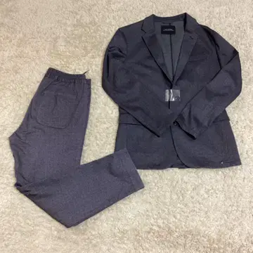 NANO UNIVERSE 캐주얼 수트 그레이 세트