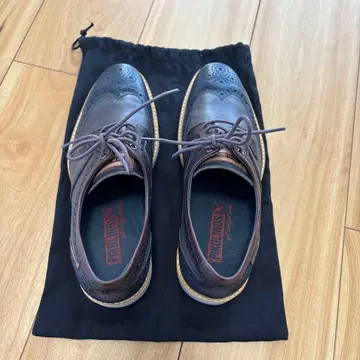 PROFESSIONAL 브라운 레이스업 슈즈 38