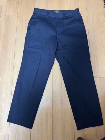 A.P.C. 네이비 슬랙스 XS