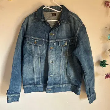 Lee 101J 데님 자켓 인디고 블루