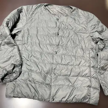그레이 다운 자켓 XL 사이즈