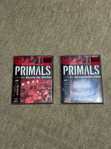 THE PRIMALS Live in Japan Blu-ray 세트