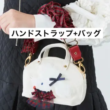 familiar bibiy. 푸들 모티브 핸드백 스트랩