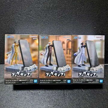 원피스 피그라이프! 삼대장 피규어 세트 아오키지 키자루 사카즈키