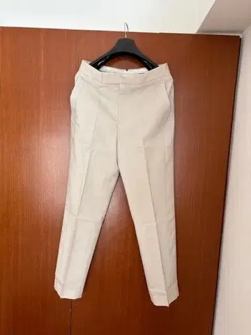 ebure 울 센터 프레스 팬츠 38