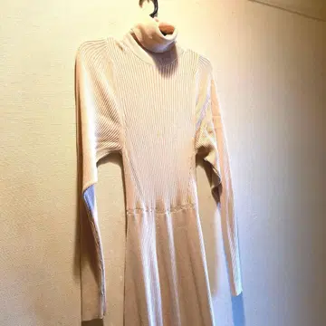 zara 니트 원피스 베이지 맥시