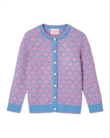 케이트 스페이드 katespade 스페이드 플라워 무늬 가디건