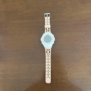 EPSON 0-10 핑크 실리콘 밴드 시계