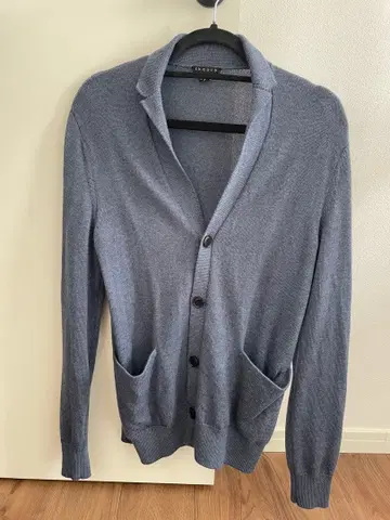 theory 그레이 니트 가디건