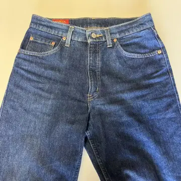 다크 블루 스트레이트 데님 5 포켓