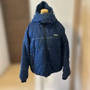 RODEO CROWNS 후드 부착 데님 자켓