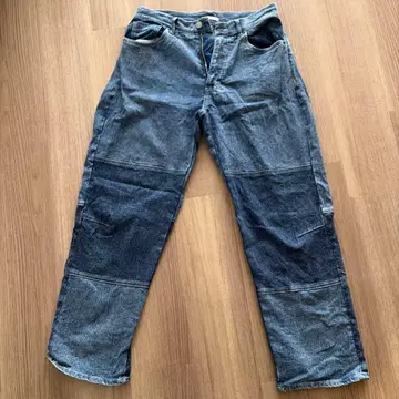 BAYFLOW 패치워크 데님 팬츠