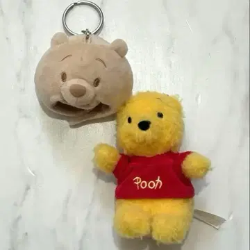 곰돌이 푸 봉제 인형 키링