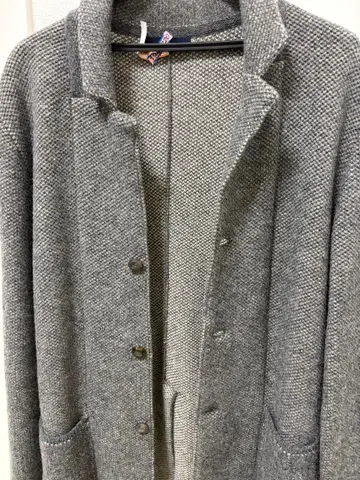 LARDINI 그레이 테일러드 자켓 M