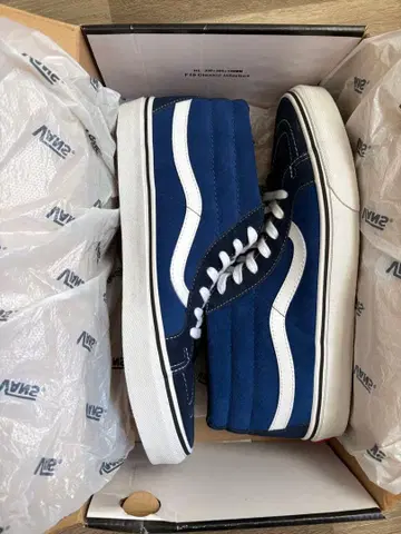 새상품 VANS SK8-Mid US11.0 스케이트 미드 스웨이드