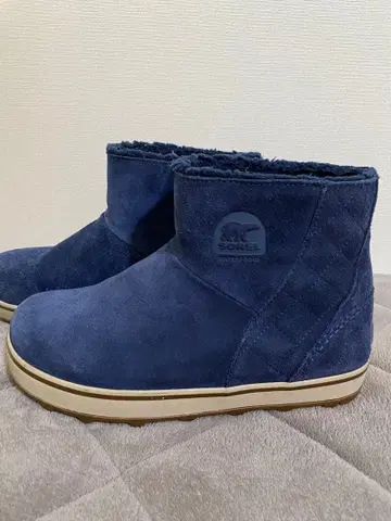 SOREL 네이비 숏부츠