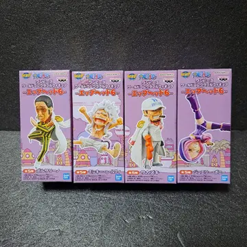 원피스 월드 컬렉터블 피규어 에그헤드 6 4종