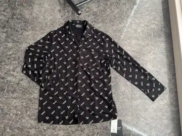 새상품 젤라또피케 조엘 로브숑 룸웨어 상의 파자마 셔츠 블랙