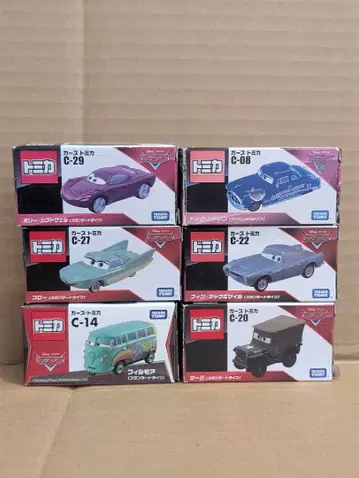[ 미개봉 새상품 ] 카즈 토미카 6대 묶음 판매