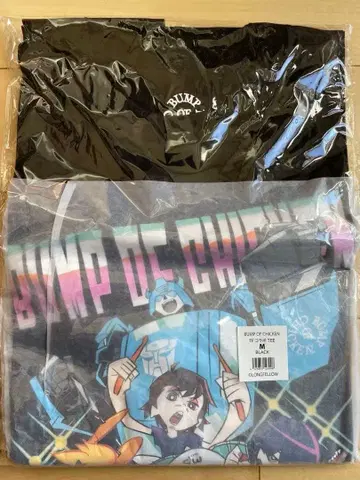 새상품 BUMP TF 콜라보 TEE M 트랜스포머