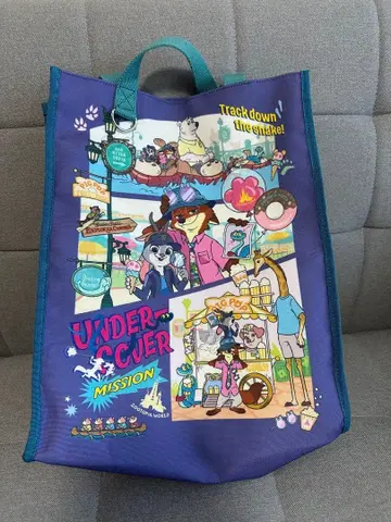 주토피아 토트백 디즈니랜드