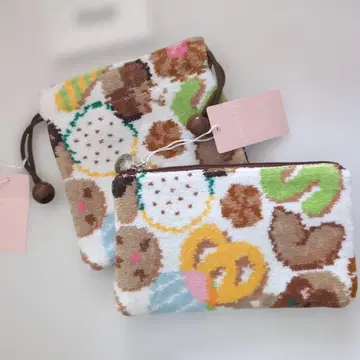 [택 포함 새상품] 페이러 쿠키즈 파우치, 복조리, 러브러리 바이 페이러