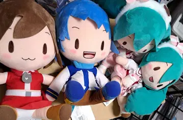 하츠네 미쿠 KAITO MEIKO 봉제 인형 세트