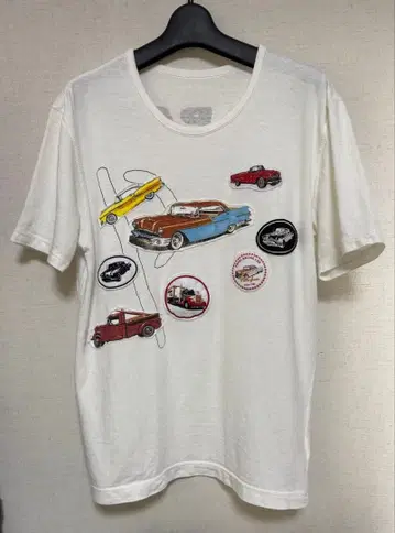 PAPAS 클래식카 프린트 T셔츠