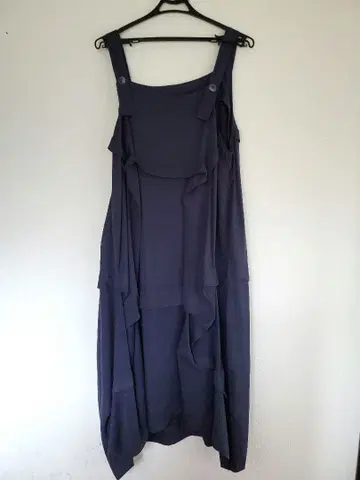 RCCAT 새상품 네이비 변형 점퍼 스커트