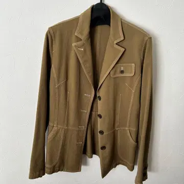 베이지 테일러드 자켓 M 사이즈 울 100%