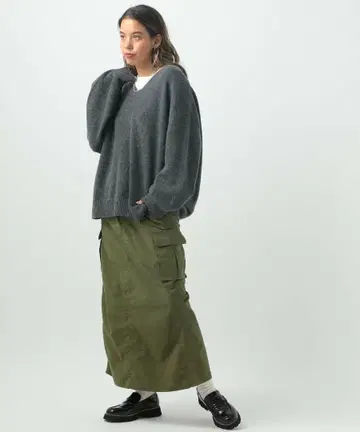 BAYFLOW 스테디셀러 카고 스커트