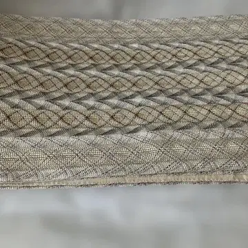 후쿠로 오비 전 통 패턴 레이스 같은 리본 직조