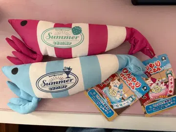 시원한 캣닢 쿠션 새우 2개 세트