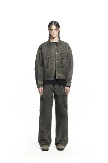 MAISON MINED DESERT BLACK 데님 팬츠