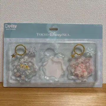 디즈니씨 더피 리나벨 키체인 키 2개 세트 키링