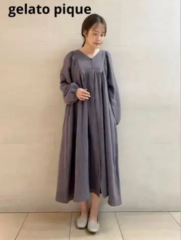 gelato pique 그레이 룸웨어 원피스 마터니티