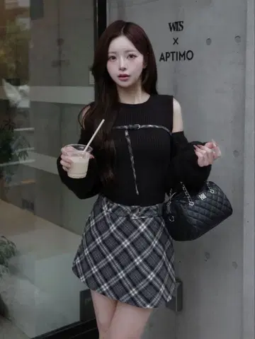 다리치 원피스 셋업