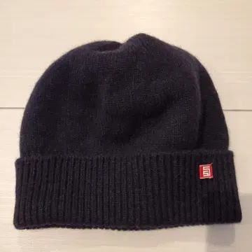 네이비 니트 모자 사이즈 F s-double