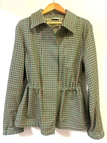 드리스반노튼 dries van noten 체크 자켓