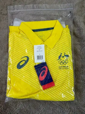 asics 피케 셔츠 도쿄 올림픽 호주 대표