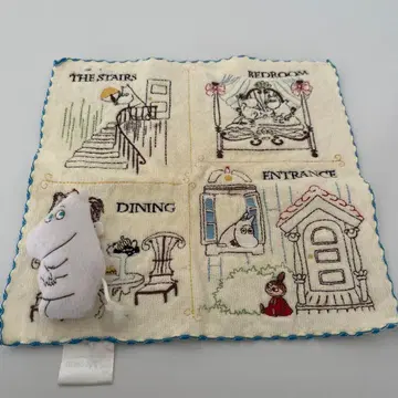 무민 손수건&마스코트 핀즈 세트