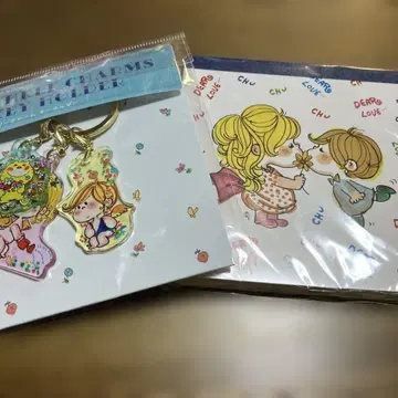 최종 세일 미즈모리 아도 쓰리 참 키링, 메모