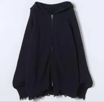 JEANASIS 5G 아제 더블 ZIP 니트 후디